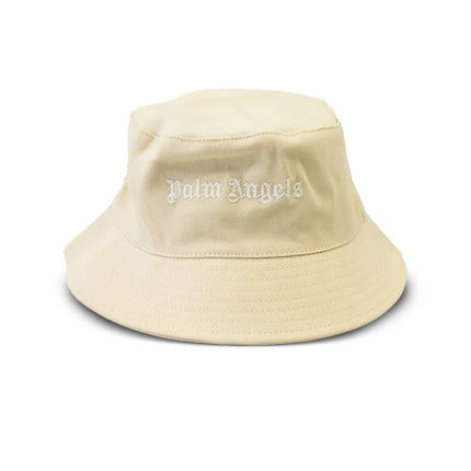kids atelier palms angels Sand Classic Logo Bucket Hat