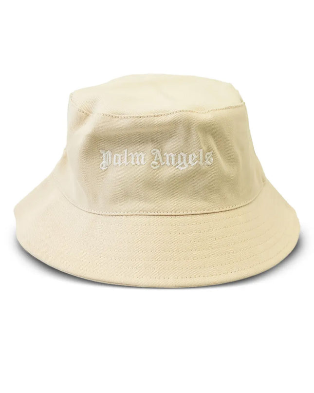 kids atelier palms angels Sand Classic Logo Bucket Hat