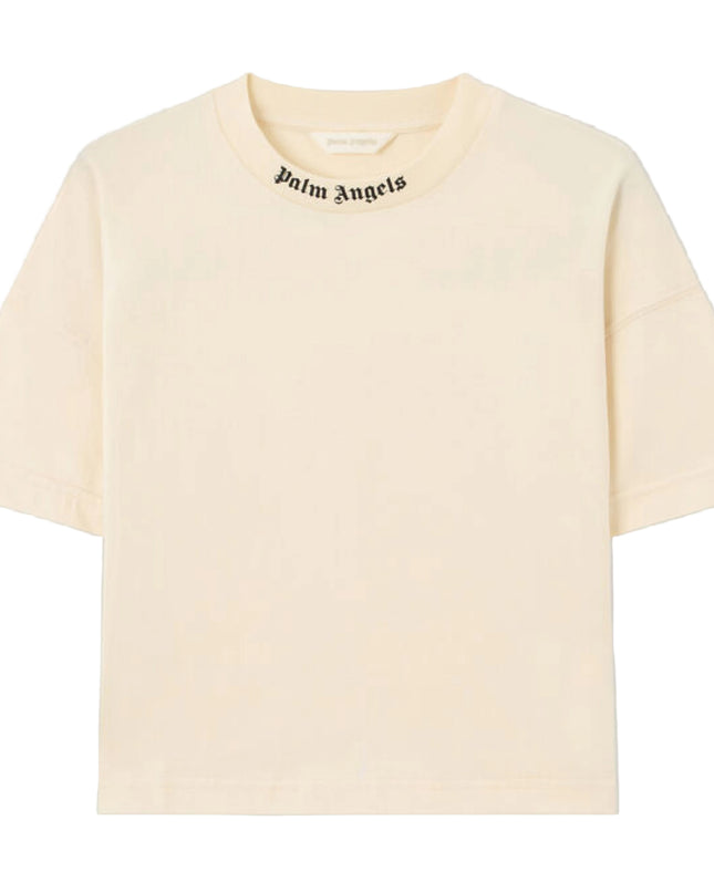 Kids atelier Palms Angels Off White Overlogo Crewneck T-Shirt