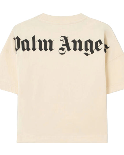 Kids atelier Palms Angels Off White Overlogo Crewneck T-Shirt
