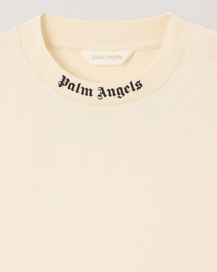 Kids atelier Palms Angels Off White Overlogo Crewneck T-Shirt