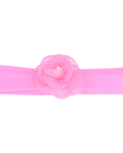 Mimi Tutu-MTHB4210166-Hot Pink-Elastic Baby Headband