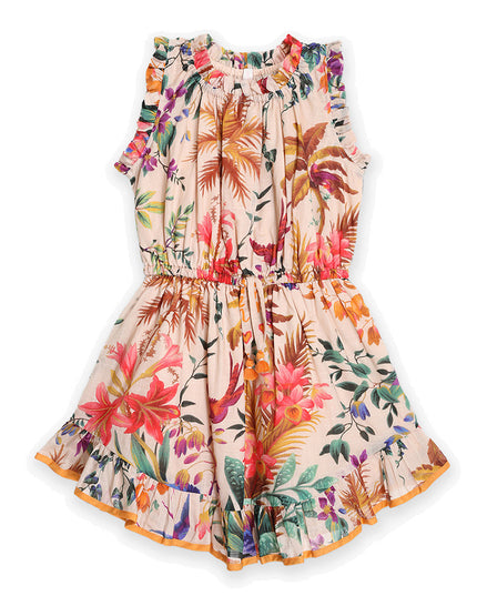 ZIMMERMANN-1897DRTRO-TROPICANA FLIP DRESS-CREAM FLORAL