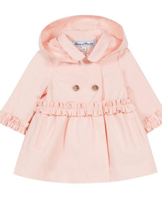 TARTINE-TRENCH COAT-TQ44001-32-OLD PINK