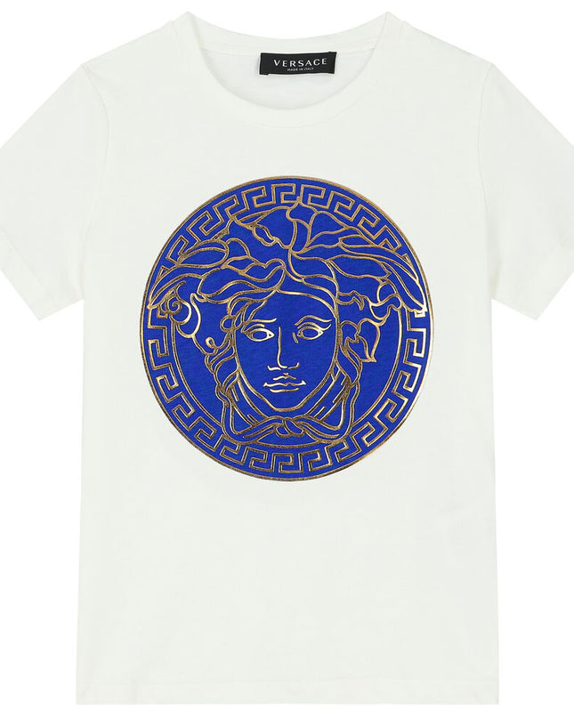 White Medusa Logo T-Shirt