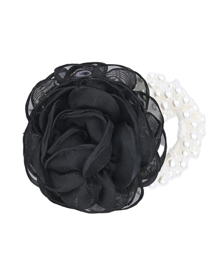 mimi tutu-MTPCS25001-Tulle Rose Scrunchie