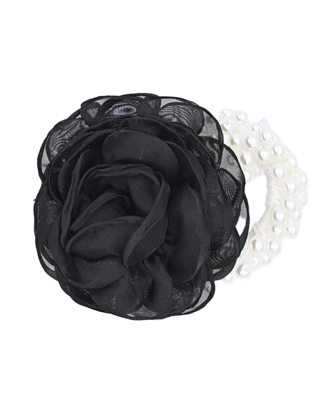 mimi tutu-MTPCS25001-Tulle Rose Scrunchie