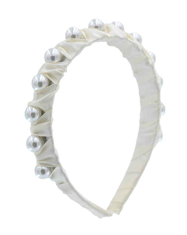 Mimi Tutu-MTHB52004-Pearl Studded Headband