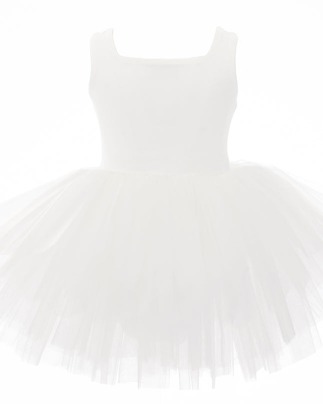 MIMI TUTU-T-02-WHITE-TUTU DRESS