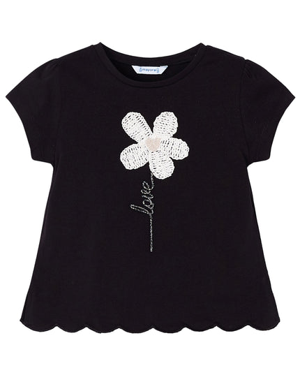 Mayoral-3060-64-KG-Black-S/s t-shirt