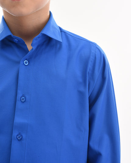 kids-atelier-moustache-baby-kid-boy-blue-solid-dress-shirt-22m06-night-blue