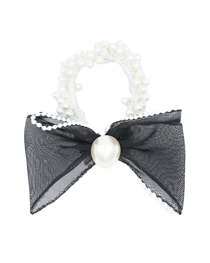 mimi tutu-MTPCS25006-Pearl Tulle Scrunchie