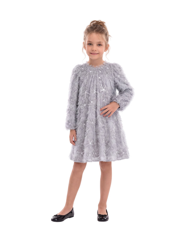 kids atelier sweet cactus Silver Shimmer A-Line Dress