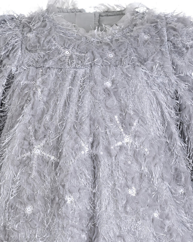 kids atelier sweet cactus Silver Shimmer A-Line Dress