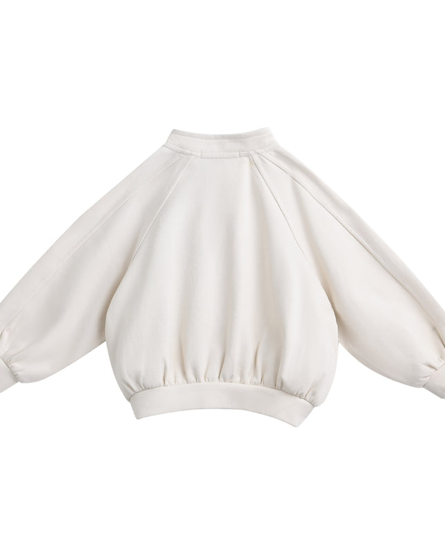 kids atelier sweet cactus Light Beige Pom-Pom Pants Set