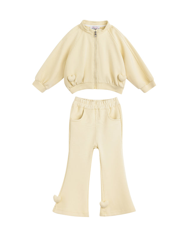 kids atelier sweet cactus Butter Pom-Pom Pants Set
