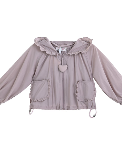 kids atelier sweet cactus Pink Lace-Trim Skirt Ensemble