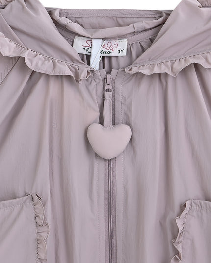 kids atelier sweet cactus Pink Lace-Trim Skirt Ensemble