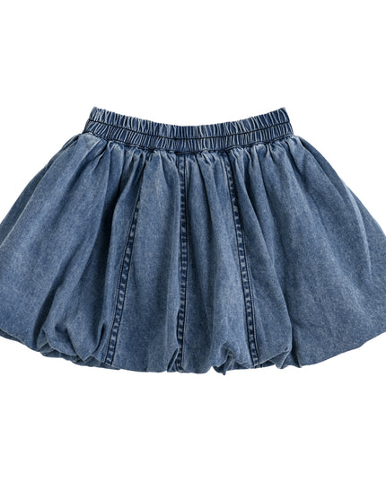 kids atelier sweet cactus White Lace-Trim Bow Skirt Set