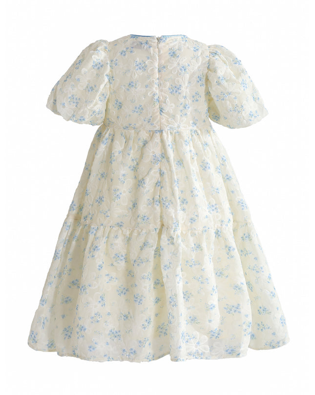 kids atelier sweetcactus Bloom Tiered Floral Dress