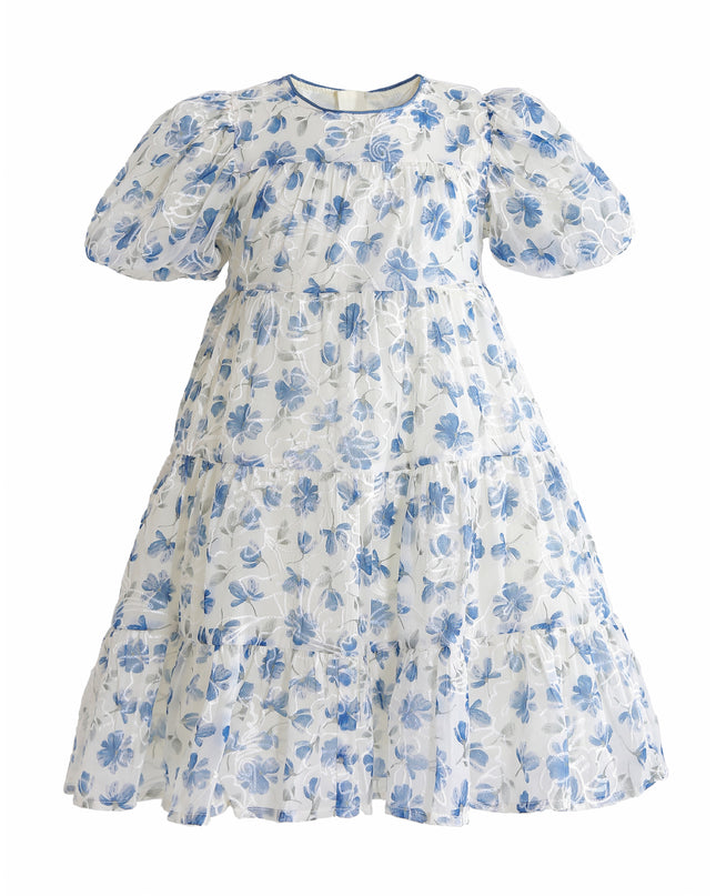 kids atelier sweetcactus Meadow Tiered Floral Dress