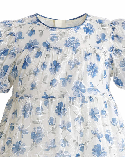 kids atelier sweetcactus Meadow Tiered Floral Dress