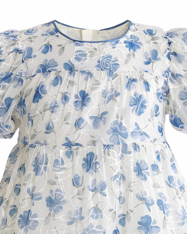 kids atelier sweetcactus Meadow Tiered Floral Dress