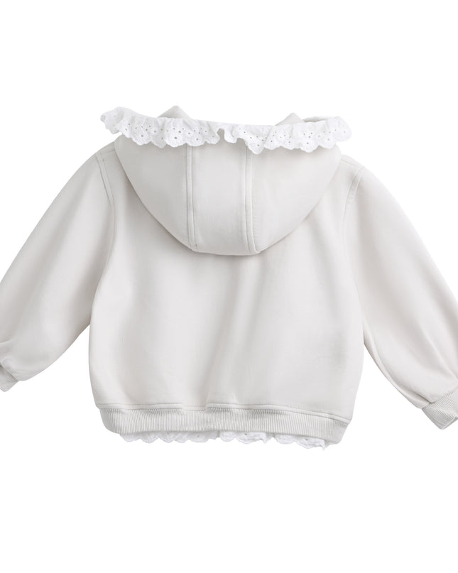 kids atelier sweet cactus Cream Ruffle Skirt Set