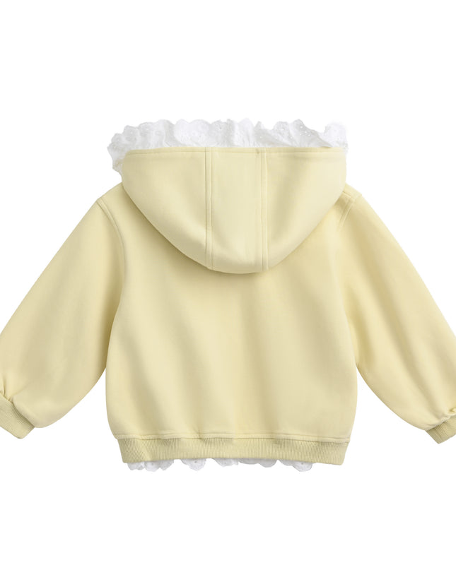 kids atelier sweet cactus Light Yellow Ruffle Skirt Set