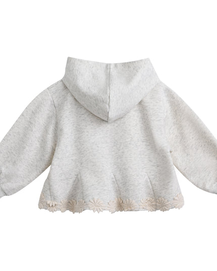 kids atelier sweet cactus Beige Lace-Trim Set