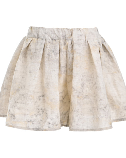 kids atelier sweet cactus Marble Pleated Two-Piece Set