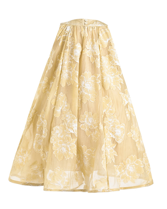 kids atelier sweet cactus Golden Bloom Dress