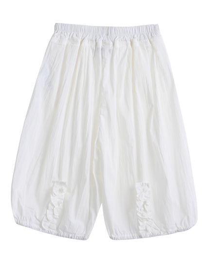 kids atelier sweet cactus Pink Lace Bow Short Set