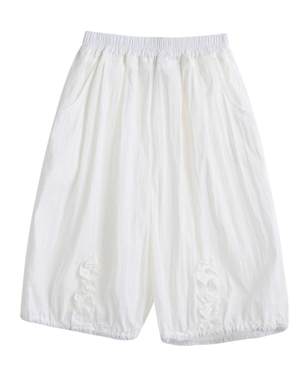 kids atelier sweet cactus Pink Lace Bow Short Set