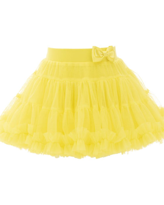 MIMI TUTU-T-01-YELLOW-TUTU SKIRT