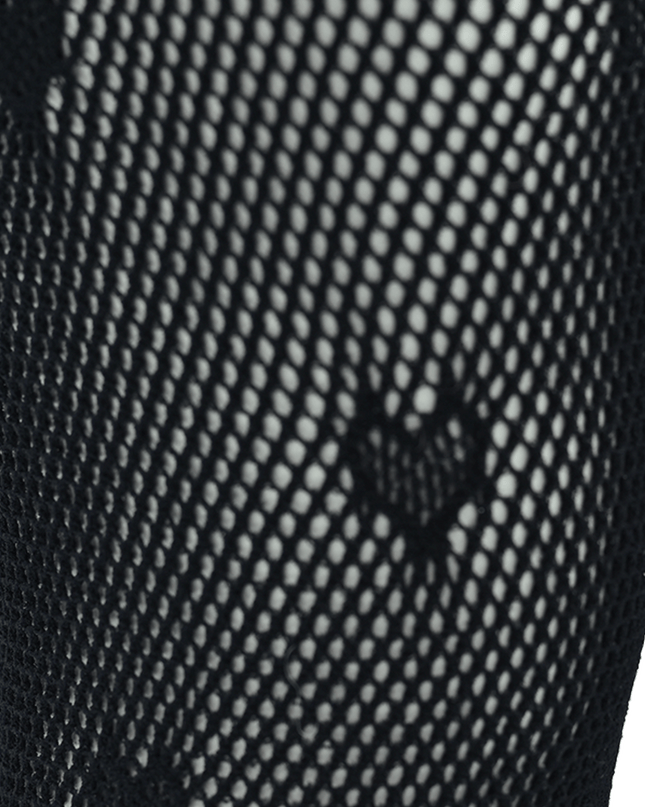 Heart Stitch Embroidered Tights