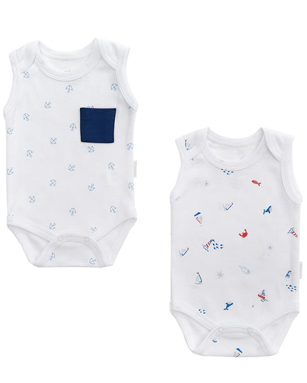 Andy Wawa-WHITE-BABY BODY 2 PCS BODY LITTLE SAILOR-AC22636