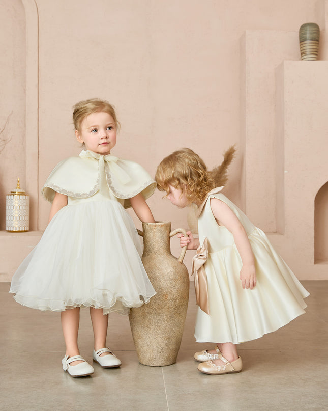 tulleen Cream Mirelda Blossom Gown