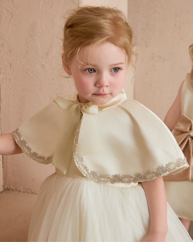 tulleen Cream Mirelda Blossom Gown