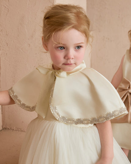 tulleen Cream Mirelda Blossom Gown