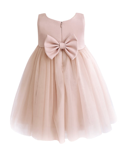 kids atelier tulleen Rose Zinara Ribbon Bloom Gown