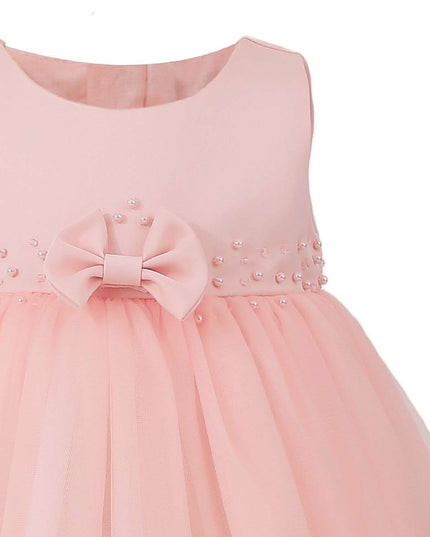 kids atelier tulleen Pink Oravelle Lace Petal Gown