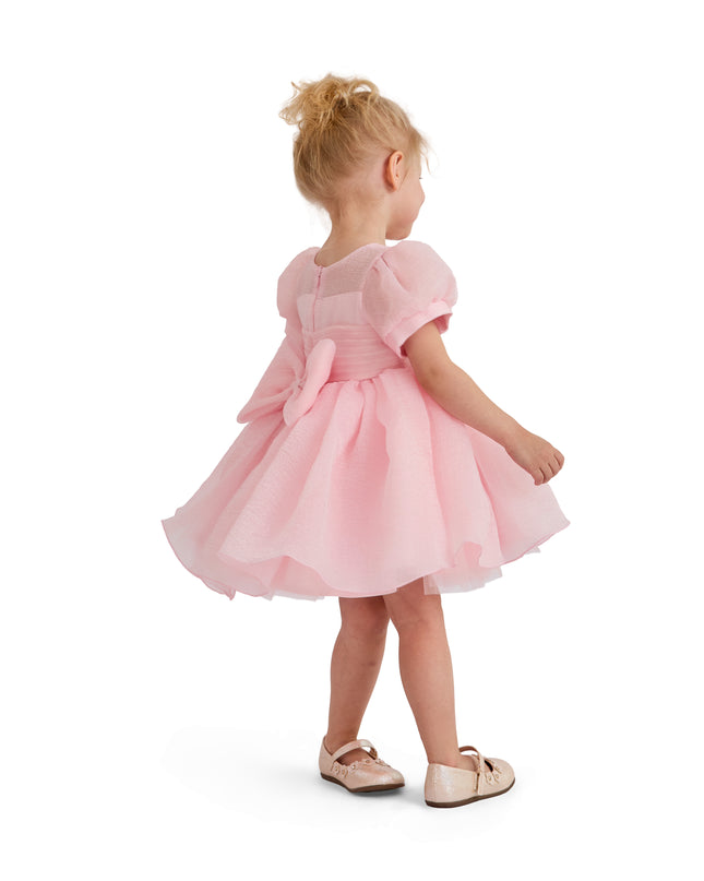 kids atelier tulleen Pink Brixton Puff-Sleeve Party Dress