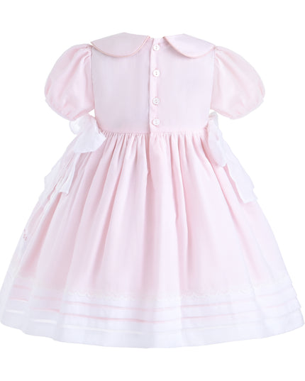 kids atelier tulleen Light Pink Rosabelle Embroidered Dress