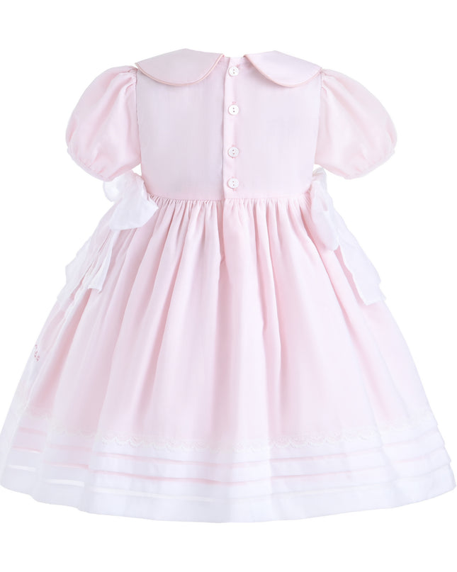 kids atelier tulleen Light Pink Rosabelle Embroidered Dress