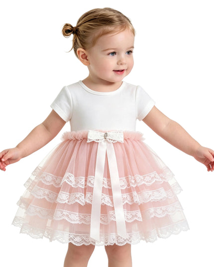 kids atelier tulleen Pink Briony Tulle Dress