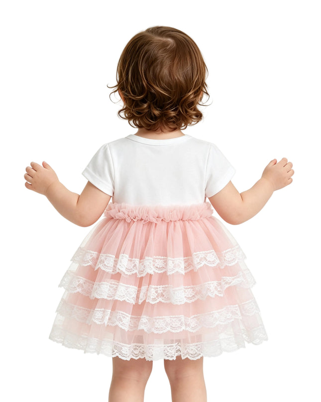 kids atelier tulleen Pink Briony Tulle Dress