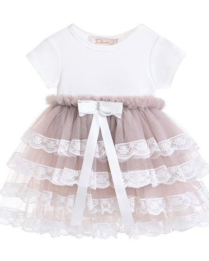 kids atelier tulleen Purple Briony Tulle Dress
