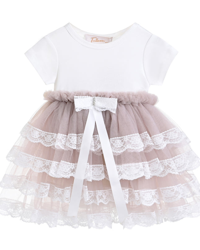 kids atelier tulleen Purple Briony Tulle Dress