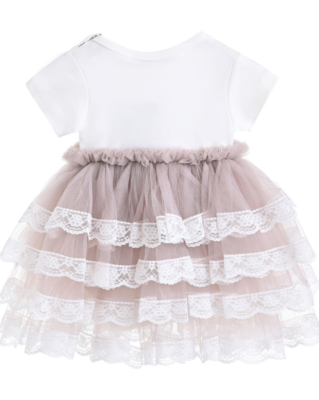 kids atelier tulleen Purple Briony Tulle Dress
